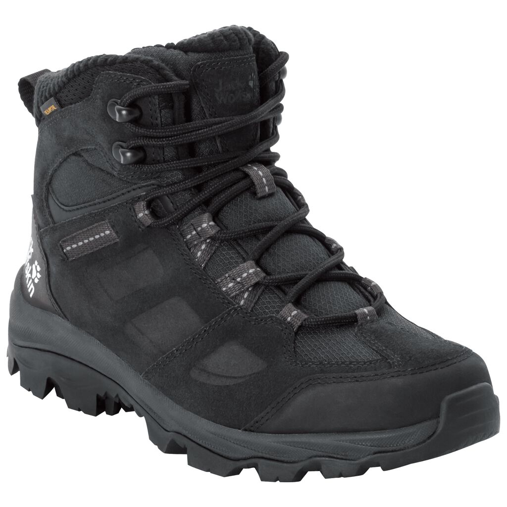 Jack Wolfskin VOJO 3 WT TEXAPORE MID Chaussures Femme Noir - COPZEHX-35